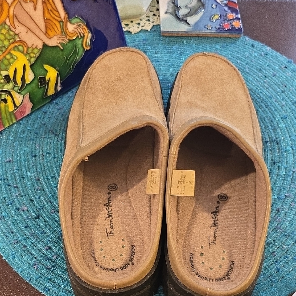 Tan Thomas McCann Suede Shoes